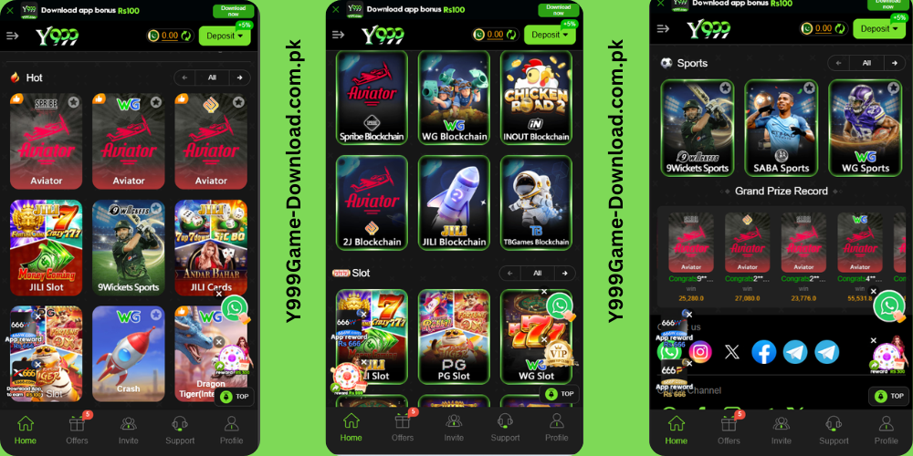 Y999 game Download
