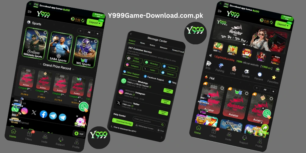 Y999 game login